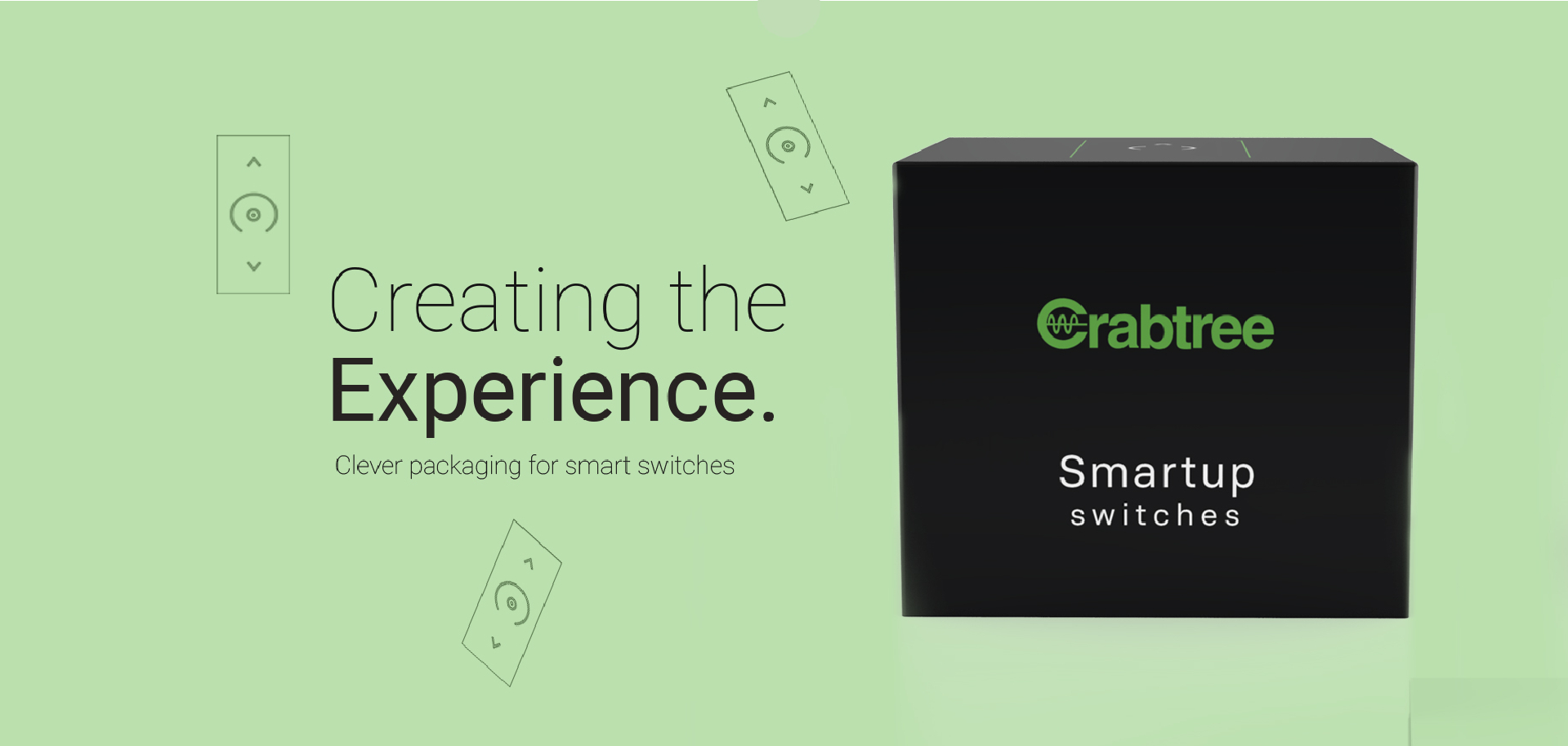 Innovative and Best Packaging Design by Story Design for Crabtree Smart Electric Switches